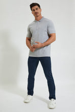Load image into Gallery viewer, Redtag-Ecru-Polo-Shirt-Colour:Ecru,-Filter:Men's-Clothing,-Men-T-Shirts,-New-In,-New-In-Men,-Non-Sale,-Section:Men,-TBL,-W21B-Men's-