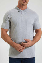 Load image into Gallery viewer, Redtag-Ecru-Polo-Shirt-Colour:Ecru,-Filter:Men's-Clothing,-Men-T-Shirts,-New-In,-New-In-Men,-Non-Sale,-Section:Men,-TBL,-W21B-Men's-
