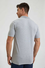 Load image into Gallery viewer, Redtag-Ecru-Polo-Shirt-Colour:Ecru,-Filter:Men's-Clothing,-Men-T-Shirts,-New-In,-New-In-Men,-Non-Sale,-Section:Men,-TBL,-W21B-Men's-