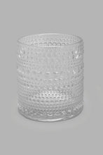 Load image into Gallery viewer, Redtag-Glass-Embossed-Candle-Holder-Colour:White,-Filter:Home-Decor,-HMW-HOM-Candle-Stand,-HOM-HOME-SPUN-2,-New-In,-New-In-HMW-HOM,-Non-Sale,-Section:Homewares,-W21B-Home-Decor-