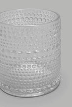 Load image into Gallery viewer, Redtag-Glass-Embossed-Candle-Holder-Colour:White,-Filter:Home-Decor,-HMW-HOM-Candle-Stand,-HOM-HOME-SPUN-2,-New-In,-New-In-HMW-HOM,-Non-Sale,-Section:Homewares,-W21B-Home-Decor-