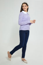 Load image into Gallery viewer, Redtag-Dark-Wash-Skinny-Knitted-Jean-Jeans-Skinny-Fit-Senior-Girls-9 to 14 Years