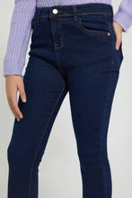 Load image into Gallery viewer, Redtag-Dark-Wash-Skinny-Knitted-Jean-Jeans-Skinny-Fit-Senior-Girls-9 to 14 Years