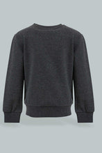 Load image into Gallery viewer, Redtag-Charcoal-Simba-Placement-Print-Sweatshirt-Sweatshirts-Infant-Boys-3 to 24 Months