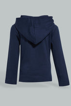 Load image into Gallery viewer, Redtag-Navy-Snoopy-Hoody-Tshirt-Long-Sleeves-Infant-Boys-3 to 24 Months