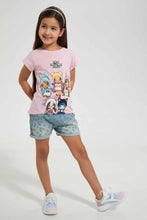 تنزيل الصورة على معرض الصور، Redtag-Pink-Na-Na-Doll-Tee-Blouses-Girls-2 to 8 Years