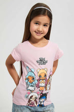 تنزيل الصورة على معرض الصور، Redtag-Pink-Na-Na-Doll-Tee-Blouses-Girls-2 to 8 Years