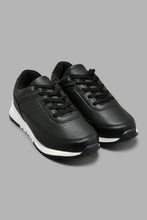 Load image into Gallery viewer, Redtag-Black-Sneaker-BSR-Casual-Shoes,-Colour:Black,-Filter:Boys-Footwear-(5-to-14-Yrs),-New-In,-New-In-BSR-FOO,-Non-Sale,-S22A,-Section:Kidswear-Senior-Boys-5 to 14 Years