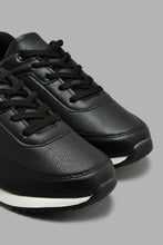 Load image into Gallery viewer, Redtag-Black-Sneaker-BSR-Casual-Shoes,-Colour:Black,-Filter:Boys-Footwear-(5-to-14-Yrs),-New-In,-New-In-BSR-FOO,-Non-Sale,-S22A,-Section:Kidswear-Senior-Boys-5 to 14 Years