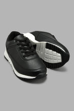 Load image into Gallery viewer, Redtag-Black-Sneaker-BSR-Casual-Shoes,-Colour:Black,-Filter:Boys-Footwear-(5-to-14-Yrs),-New-In,-New-In-BSR-FOO,-Non-Sale,-S22A,-Section:Kidswear-Senior-Boys-5 to 14 Years