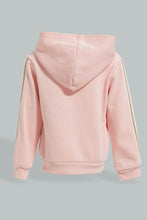 تنزيل الصورة على معرض الصور، Redtag-Pink-Zipper-Jog-Suit-With-Side-Tape-Colour:Pink,-Filter:Infant-Girls-(3-to-24-Mths),-Infant-Girls-Sets,-New-In,-New-In-ING,-Non-Sale,-Section:Kidswear,-W21A-Infant-Girls-3 to 24 Months
