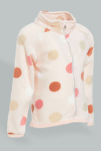 تنزيل الصورة على معرض الصور، Redtag-Ing-Pink-Fleece-Printed-Jogsuit-Jog-Sets-Infant-Girls-3 to 24 Months