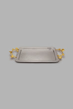 تنزيل الصورة على معرض الصور، Redtag-Silver-Hammered-Rectangle-Tray-Trays-Home-Dining-