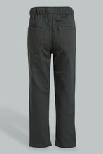 Load image into Gallery viewer, Redtag-Olive-Elasticated-Knit-Denim-Jean-Jeans-Slim-Fit-Boys-2 to 8 Years