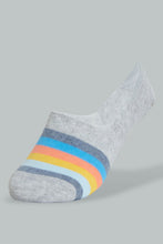 Load image into Gallery viewer, Redtag-Assorted-Stripe/Polka-Printed-Invisible-Socks(5-Pack)-Invisible-Women's-