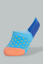 Load image into Gallery viewer, Redtag-Assorted-Stripe/Polka-Printed-Invisible-Socks(5-Pack)-Invisible-Women's-