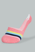 تنزيل الصورة على معرض الصور، Redtag-Assorted-Stripe-Printed-Invisible-Socks-(5-Pack)-Invisible-Women's-