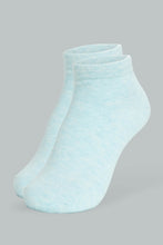Load image into Gallery viewer, Redtag-Assorted-Melange-Plain-Ankle-Socks-(5-Pack)-Ankle-Length-Women's-