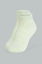 Load image into Gallery viewer, Redtag-Assorted-Melange-Plain-Ankle-Socks-(5-Pack)-Ankle-Length-Women's-