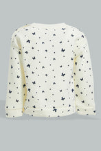تنزيل الصورة على معرض الصور، Redtag-Cream-Printed-Jogsuit-Colour:Cream,-Filter:Infant-Girls-(3-to-24-Mths),-Infant-Girls-Sets,-New-In,-New-In-ING,-Non-Sale,-Section:Kidswear,-W21B-Infant-Girls-3 to 24 Months