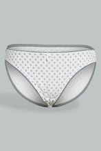 Load image into Gallery viewer, Redtag-Assorted-Print/Plain-Bikini-Briefs-(5-Pack)-365,-Colour:Assorted,-Filter:Women's-Clothing,-New-In,-New-In-Women,-Non-Sale,-Section:Women,-Women-Briefs-Women's-