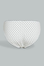 Load image into Gallery viewer, Redtag-Assorted-Print/Plain-Bikini-Briefs-(5-Pack)-365,-Colour:Assorted,-Filter:Women's-Clothing,-New-In,-New-In-Women,-Non-Sale,-Section:Women,-Women-Briefs-Women's-