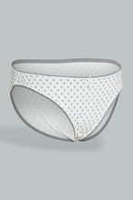 Load image into Gallery viewer, Redtag-Assorted-Print/Plain-Bikini-Briefs-(5-Pack)-365,-Colour:Assorted,-Filter:Women's-Clothing,-New-In,-New-In-Women,-Non-Sale,-Section:Women,-Women-Briefs-Women's-