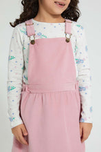 تنزيل الصورة على معرض الصور، Redtag-Assorted-T-Shirt-And-Dress-Set-Sets-Girls-2 to 8 Years