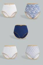 Load image into Gallery viewer, Redtag-Assorted-Print/Plain-Mama-Briefs-(5-Pack)-Briefs-Mama-Women's-