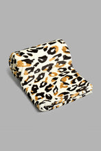 Load image into Gallery viewer, Redtag-Beige-Animal-Print-Ultra-Soft-Blanket-(Single-Size)-Blankets-Home-Bedroom-