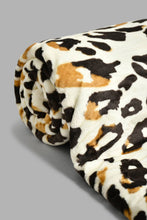 Load image into Gallery viewer, Redtag-Beige-Animal-Print-Ultra-Soft-Blanket-(Single-Size)-Blankets-Home-Bedroom-