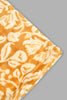 Redtag-Mustard-Floral-Print-Ultra-Soft-Blanket-(Double-Size)-Blankets-Home-Bedroom-