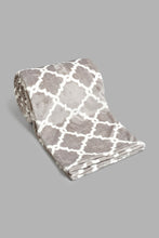 Load image into Gallery viewer, Grey Geometric Ultra Soft Blanket (Double Size)