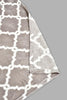 Grey Geometric Ultra Soft Blanket (Double Size)