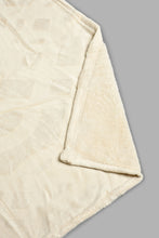 Load image into Gallery viewer, Redtag-Beige-Geometric-Print-With-Glitter-Ultra-Soft-Blanket-(Double-Size)-Blankets-Home-Bedroom-