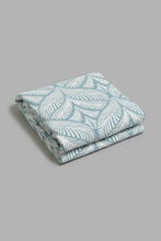Load image into Gallery viewer, Redtag-Teal-Leaf-2-Piece-Bedspread-Set-
(Single-Size)-BED-PHANTASMAGORIA-2,-Colour:Teal,-Filter:Home-Bedroom,-HMW-BED-Bedspreads,-New-In,-New-In-HMW-BED,-Non-Sale,-Section:Homewares,-W21B-Home-Bedroom-
