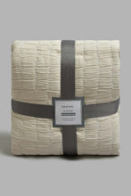 Load image into Gallery viewer, Redtag-Cream-Square-3-Piece-Bedspread-Set-
(Double-Size)-BED-PHANTASMAGORIA-3,-Colour:Cream,-Filter:Home-Bedroom,-HMW-BED-Bedspreads,-New-In,-New-In-HMW-BED,-Non-Sale,-Section:Homewares,-W21B-Home-Bedroom-