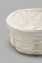 Load image into Gallery viewer, Redtag-Cream-Round-Bread-Basket-Colour:Cream,-Filter:Home-Dining,-HMW-DIN-Baskets,-New-In,-New-In-HMW-DIN,-Non-Sale,-Section:Homewares,-W21B-Home-Dining-0