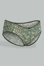 Load image into Gallery viewer, Redtag-Assorted-Print-/-Plain-Boyleg-Brief-(5-Pack)-Briefs-Boyleg-Women's-