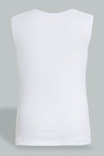 Load image into Gallery viewer, Redtag-White-2-Pc-Pack-1X1-Rib-Vest-365,-Colour:White,-Filter:Girls-(2-to-8-Yrs),-Girls-Vests,-New-In,-New-In-GIR,-Non-Sale,-Section:Kidswear-Girls-2 to 8 Years
