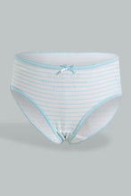 Load image into Gallery viewer, Redtag-Assorted-5-Pc-Pack-Striped-Briefs-Boxers-Girls-2 to 8 Years