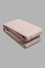 تنزيل الصورة على معرض الصور، Redtag-Pink-Cotton-Fitted-Sheet-(Double-Size)-Fitted-Sheets-Home-Bedroom-