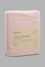 Load image into Gallery viewer, Redtag-Pink-Cotton-Fitted-Sheet-
(King-Size)-Fitted-Sheets-Home-Bedroom-