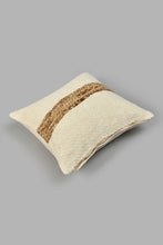 Load image into Gallery viewer, Redtag-Off-White-Hand-Capped-Cushion-Filled-Cushion-BED-HOME-SPUN-3,-Colour:White,-Filter:Home-Bedroom,-HMW-BED-Cushions,-New-In,-New-In-HMW-BED,-Non-Sale,-Section:Homewares,-W21B-Home-Bedroom-