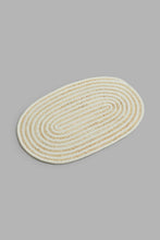 Load image into Gallery viewer, Redtag-White-Oval-Placemat-Colour:White,-Filter:Home-Dining,-HMW-DIN-Placemats,-New-In,-New-In-HMW-DIN,-Non-Sale,-Section:Homewares,-W21B-Home-Dining-0
