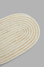 Load image into Gallery viewer, Redtag-White-Oval-Placemat-Colour:White,-Filter:Home-Dining,-HMW-DIN-Placemats,-New-In,-New-In-HMW-DIN,-Non-Sale,-Section:Homewares,-W21B-Home-Dining-0