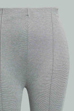 Load image into Gallery viewer, Redtag-Grey-Pintuck-Legging-Leggings-Women's-