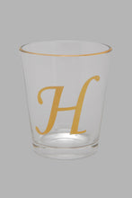 Load image into Gallery viewer, Redtag-Clear-Alphabet-Glass-H-Glasses-Home-Dining-