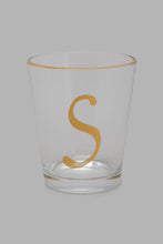 Load image into Gallery viewer, Redtag-Clear-Alphabet-Glass-S-Glasses-Home-Dining-