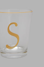 Load image into Gallery viewer, Redtag-Clear-Alphabet-Glass-S-Glasses-Home-Dining-
